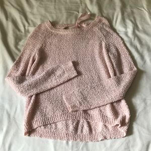 🎀 Pink ribbon sweater 🎀